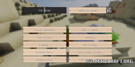 ������� Sweet Sweet HUD ��� Minecraft 1.21