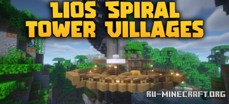 ������� Lios Spiral Tower Villages ��� Minecraft 26.2