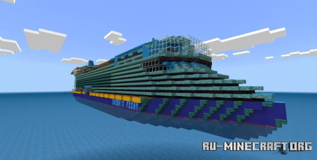 ������� Scale Orion's Fight Custom Cruise ship ��� Minecraft