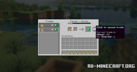 ������� Fast Trading ��� Minecraft 26.2