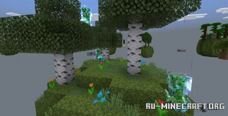������� Creper Rain Skyblock ��� Minecraft