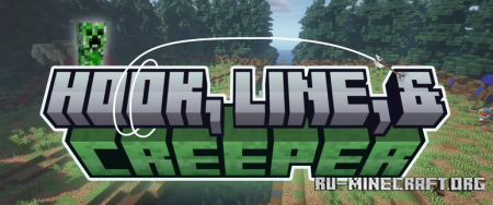������� Hook, Line, & Creeper ��� Minecraft