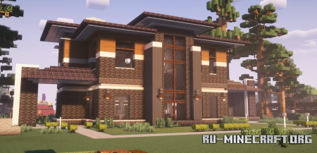 ������� Wright-style house ��� Minecraft