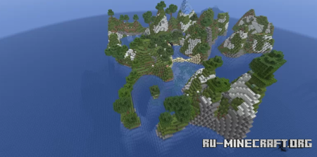 ������� Large Island In infinite Ocean ��� Minecraft