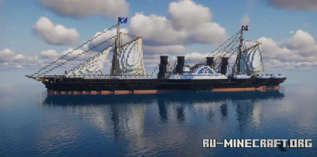 ������� RMS Connaught (1860) - Ocean Liner ��� Minecraft