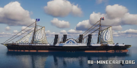 ������� RMS Connaught (1860) - Ocean Liner ��� Minecraft