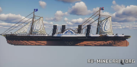 ������� RMS Connaught (1860) - Ocean Liner ��� Minecraft