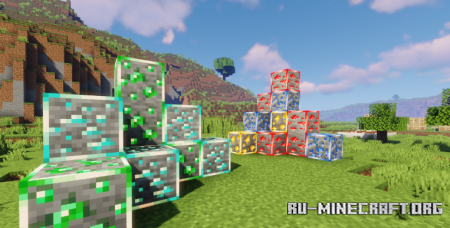 ������� New Glowing Ores ��� Minecraft 26.2