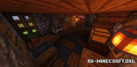 ������� Dark Mangrove House with interior ��� Minecraft