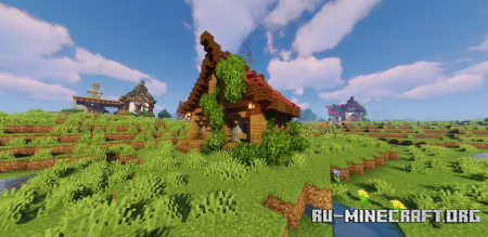 ������� Dark Mangrove House with interior ��� Minecraft