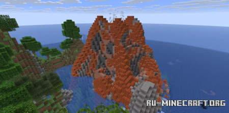 ������� Volcanic Island In An Infinite Ocean ��� Minecraft