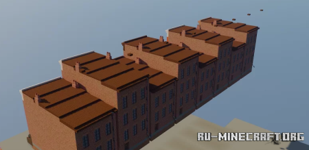������� 1820s-1840s Greek Revival Rowhomes ��� Minecraft