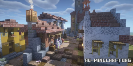 ������� ����� - Castle and Village ��� Minecraft