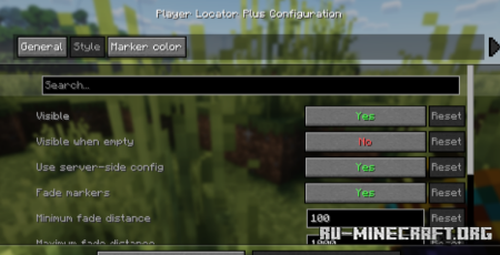 ������� Player Locator Plus ��� Minecraft 26.2