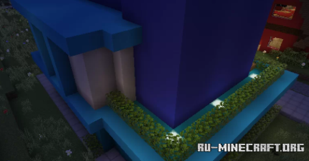 ������� Blue Modern House ��� Minecraft