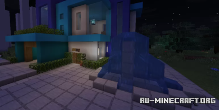 ������� Blue Modern House ��� Minecraft