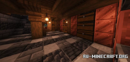 ������� Copper underground base ��� Minecraft