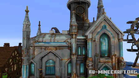 ������� Cyberpunk-Cathedral X2 ��� Minecraft