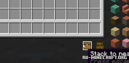 ������� Stack to Nearby Chests ��� Minecraft 26.2