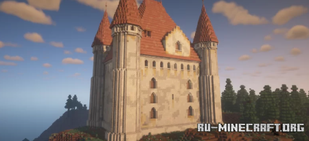 ������� White Castle by Viriaziajnio ��� Minecraft