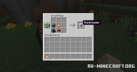 ������� Craftable Gunpowder Recipe ��� Minecraft 26.1.2