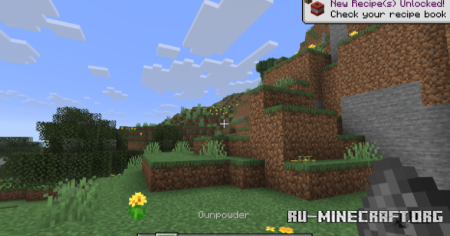 ������� Craftable Gunpowder Recipe ��� Minecraft 26.1.2