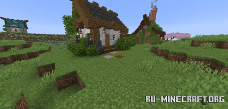 ������� Starter House with Stable and Interior ��� Minecraft