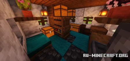 ������� Starter House with Stable and Interior ��� Minecraft