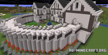 ������� White Mansion by.m4rs3lin ��� Minecraft