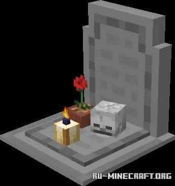 Скачать Каменные могилы для Minecraft PE 26.11 Скачать Каменные могилы для Minecraft PE 26.11