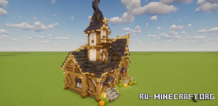 ������� The Crooked Spire Witch Cottage ��� Minecraft