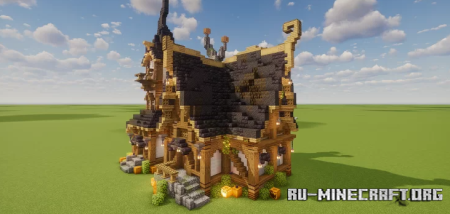 ������� The Crooked Spire Witch Cottage ��� Minecraft