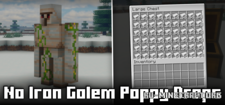 ������� No Iron Golem Poppy Drops ��� Minecraft 26.2