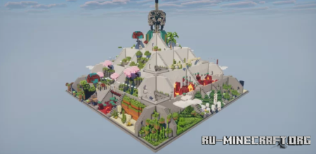 ������� Pyramid Parkour - Jump �n� Run Parkour Challenge ��� Minecraft