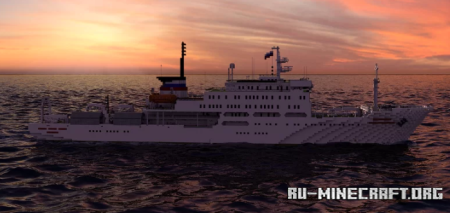 ������� Research vessel Akademik Mstislaw Keldysch ��� Minecraft