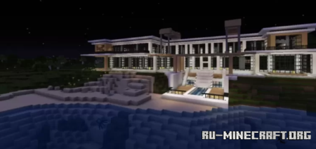 ������� Hollywood Hills Mansion ��� Minecraft