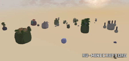 ������� Sky Challenge Cubed ��� Minecraft