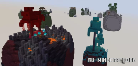 ������� Sky Challenge Cubed ��� Minecraft