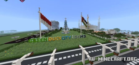 ������� Dreamed City M5 New Era 2: The Neon of Futuristic Indonesia ��� Minecraft