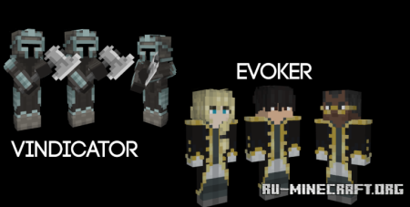 ������� Human Era: Villagers & Illagers X Fresh Animations ��� Minecraft 26.2