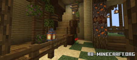 ������� Residential Home - Acacia Wood ��� Minecraft
