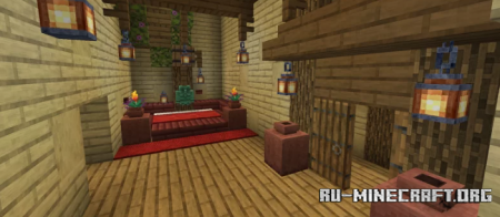 ������� Residential Home - Acacia Wood ��� Minecraft