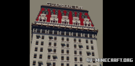 ������� The Guardian Life Insurance Company Building (1911) ��� Minecraft