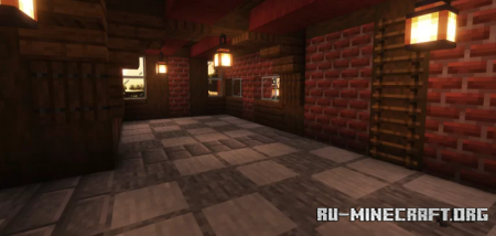������� Old Brick hut VANILLA ��� Minecraft
