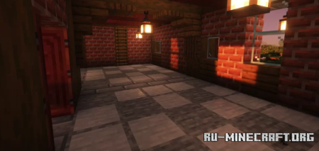 ������� Old Brick hut VANILLA ��� Minecraft