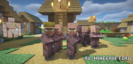 ������� Leashable Villagers ��� Minecraft 26.2