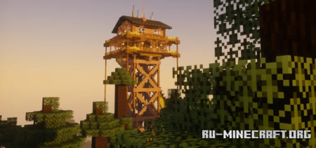 ������� Forest Watch Tower by Immortal_Turk ��� Minecraft