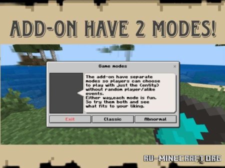 ������� � ���� ��� ������ ��� Minecraft PE 26.10