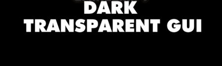 ������� Dark Transparent GUI ��� Minecraft 26.1