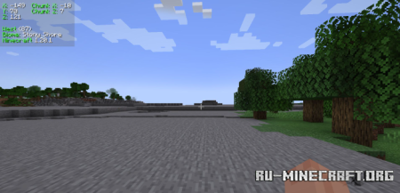 ������� Coordinates Display ��� Minecraft 26.2